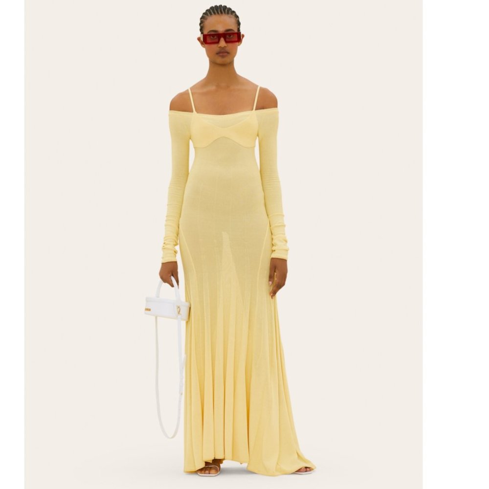 SOLD BNWT Jacquemus La Robe Maille Valensole - Picture 7 of 8